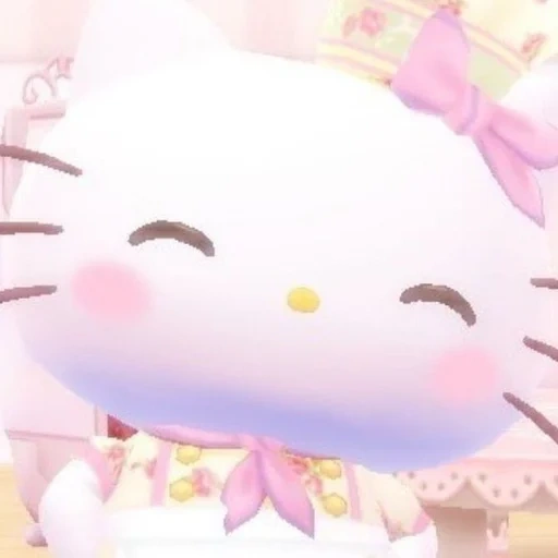 sanrio, hyunlix, twitter, bonjour kitty, bonjour kitty sanrio anime mignon
