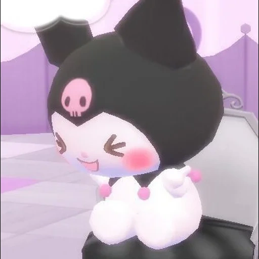 kuromi, hello kitty, kuromi tomotoru, my melody and kuromi, дазай куроми хело кити