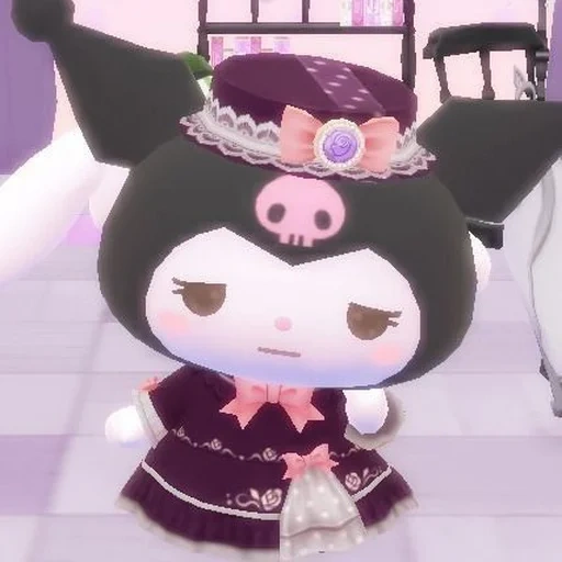 kuromi, kuromi tomotoru, my melody kuromi, a beleza da sala estética de sanrio corey, hallow kitty kuromi melody