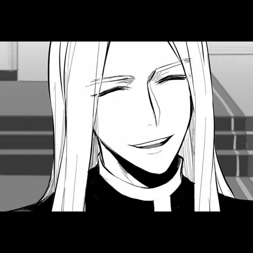 noblesse, lord knozeless, anime monochrom, anime charaktere