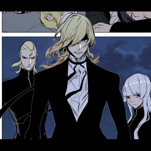 manhua, nobel, noblesse, vampiro del cómic nobel, clan de arte aristocrático