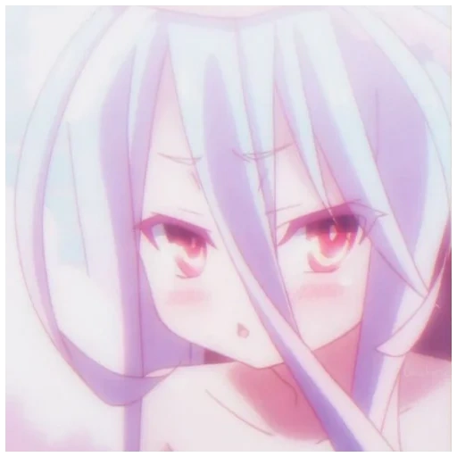 survival game 10 episode, shiro logo, anime, shiro