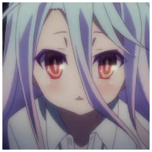 shiro tan, shirhead anime, sh red no game no life, shiror, anime