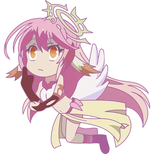 jibril, jibril chibi, kein leben ohne spiele