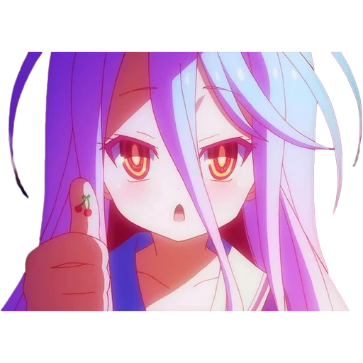 shiro, anime di shiro, ma il gioco ma la vita, shiro ma il gioco ma la vita, no game no life shiro