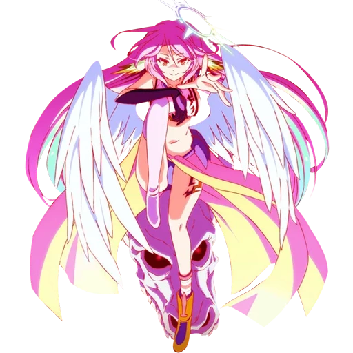 jibril, jibril anime, kein leben ohne spiele, jibril yuri albedo, kein spiel kein leben gibril charakter