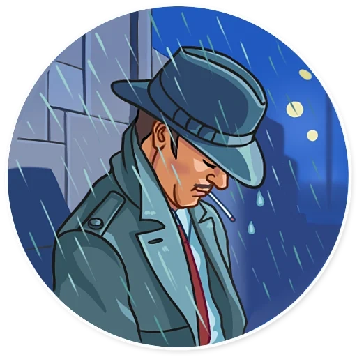 set von aufklebern noir, aufkleber noir, set aufkleber, pop art detective, cartoon spion