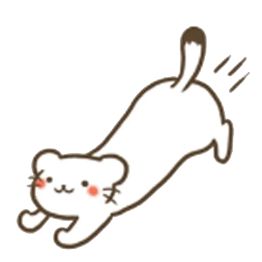 stickers rabbit snupi, cut cat, cute cats drawings, stickers rabbit, kavay cats