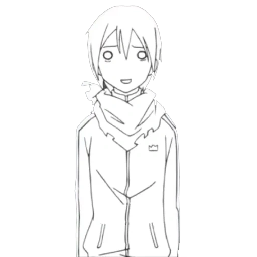 anime coloriage sans-abri dieu yato, coloriage sans-abri dieu yukina, coloriage anime sans-abri dieu, anime sans-abri dieu yato, dessin