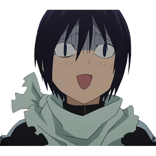 aufkleber obdachloser gott, lustiger yato obdachloser gott, obdachloser gott anime, obdachloser gott, noragami yato