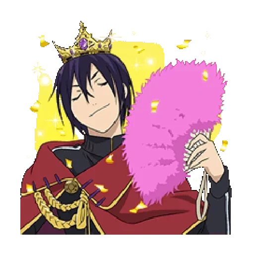 anime, icône d'anime, dieu yato roi, dieu yato king anime