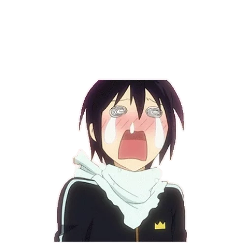 dio senzatetto yato che piange, yato noragami, dio senza casa, dio senzate