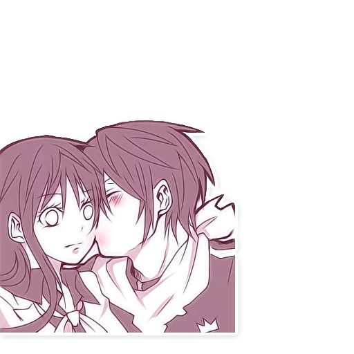 homeless god yato and hiyuri, yato and hieri kiss, yato and hiyori chibi, lovely anime couples, noragami anime