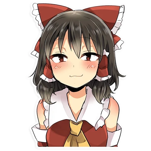 reimu touhou, хакурей аниме, рейму хакурей, reimu hakurei