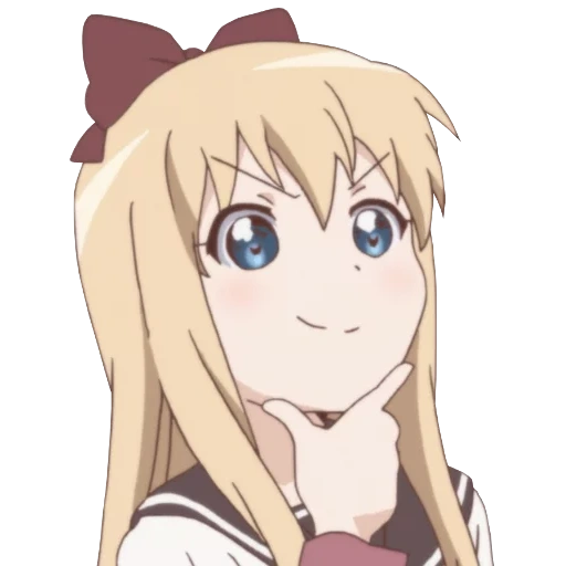 yuru yuri, tosino kyoko, personnages d'anime, personnages anime dessins