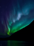 luce del nord, i colori dell'aurora boreale, aurora boreale salman, animazione dell'aurora boreale, aurora boreale animata
