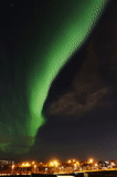 lampu kutub, cahaya utara, vorkuta northern lights, northern lights norilsk, severomorsk lampu utara