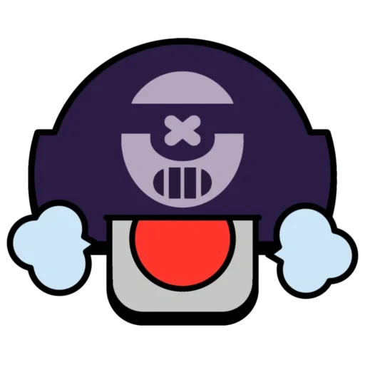 braffstas, brawl stars, icono brawl stars, insignia bravl stars, icono de la estrella del cubo darryl