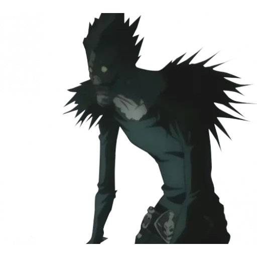 anime ryuk, aviso de muerte, ryuk nota de muerte, temas y nota de muerte