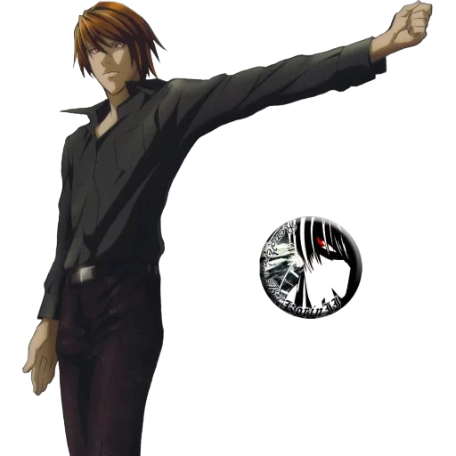 yagami light, nota di morte yagami, yagami light full growth, nota di morte yagami light, nota di morte di yagami light full growth