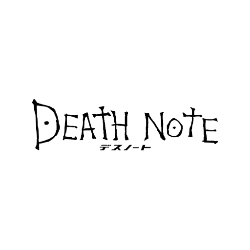 death note, iscrizione note sulla morte, logo death notebook, iscrizione note sulla morte, logo nota sulla morte