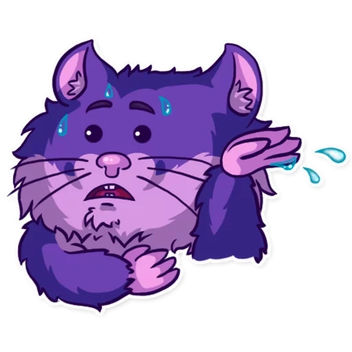 hamster, hamster roxo, hamster roxo, arte de hamster roxo