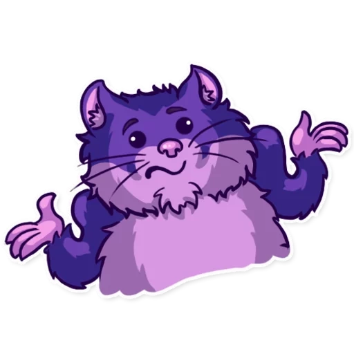 hamster, hamki is not a hamster, lilac hamster, violet hamster, violet hamster