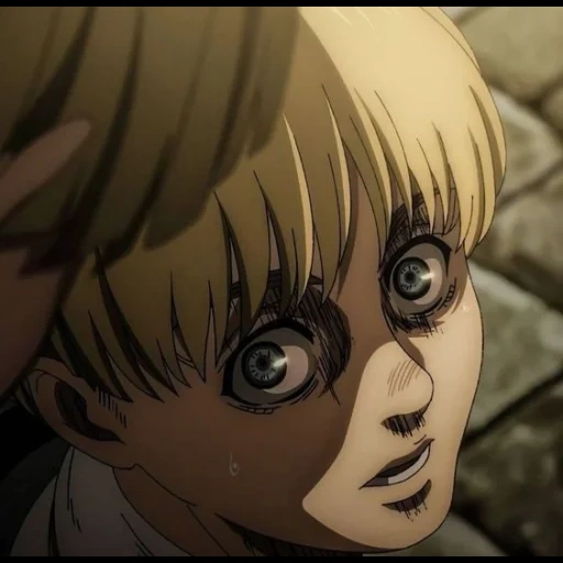 attaque des titans, armin van buren, don attack des titans, attaquez titanov elena, attaque des titanes de la saison 4