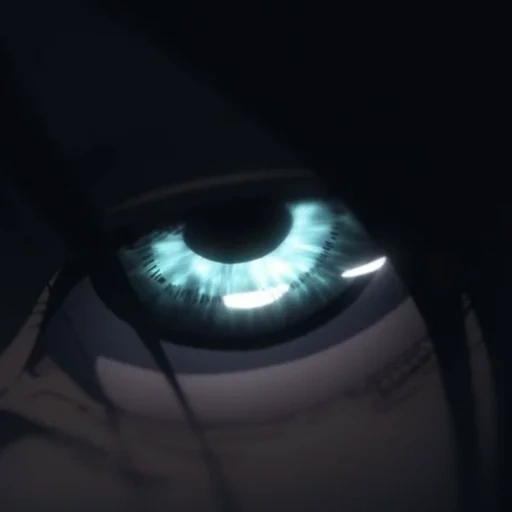 darkness, anime eye, eren yeager, keisukeligend 1, opin attacks titan