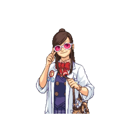 giovane donna, actorio ace, ema skai sputa, ema skai ace attorney sprifits, acta actory ema skye sprites