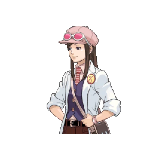 ace attorney, karakter anime, pengacara emma ace, emma skye pengacara ace, emma skye ace investigasi pengacara