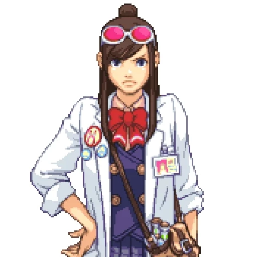 ace attorney, ema skai spet, emma sky ace attorney, emma wright ace attorney, ema skai ace attorney sprifits