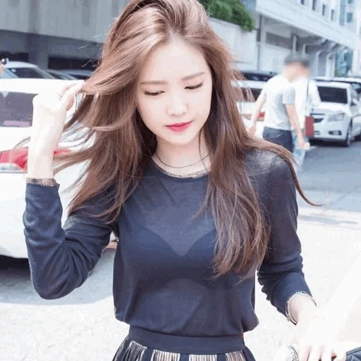 naeun, gadis, apink naeun, fashion wanita korea, gadis asia yang cantik