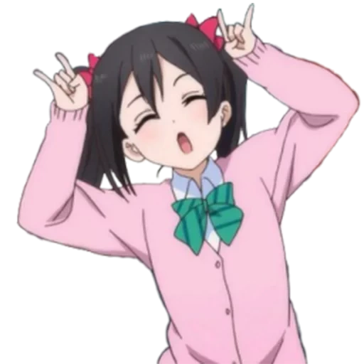 chan nico, niko yazawa, niko niko niii, anime di nozeniko, love live school idol program