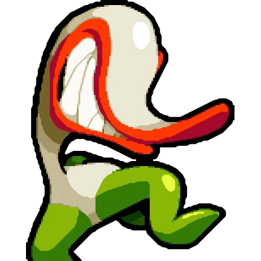 letters, yoshi art, nuclear throne, plant nuclear throne, nuclear throne plant