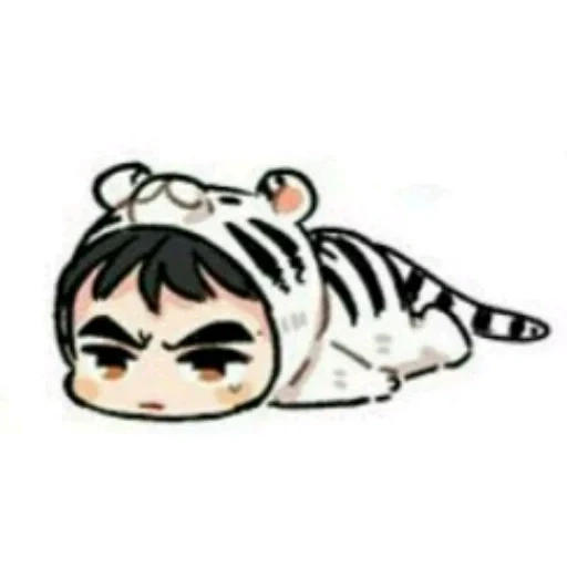 der kater, chibi, art chibi, chibi panda, exo chibi lag