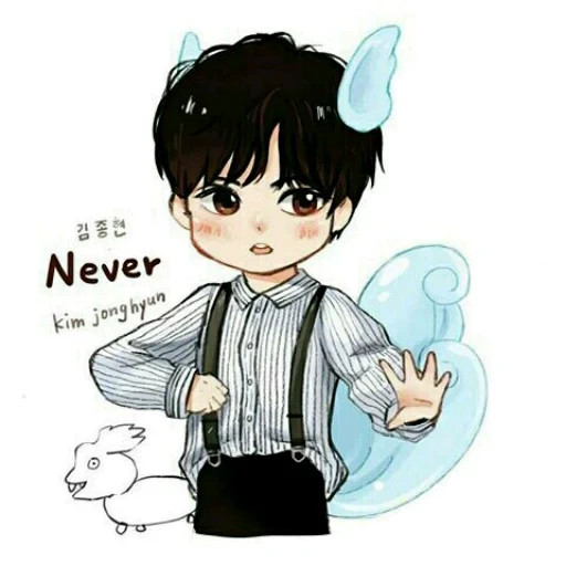 chibi, dessins d'anime, personnages de chibi, dessins mignons de chibi, dessins bts chibi chonguk