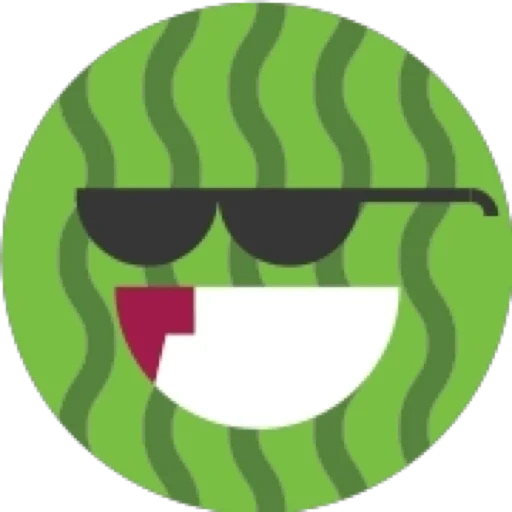 boy, human, smile symbol, emoji avocado, drawing watermelon with glasses