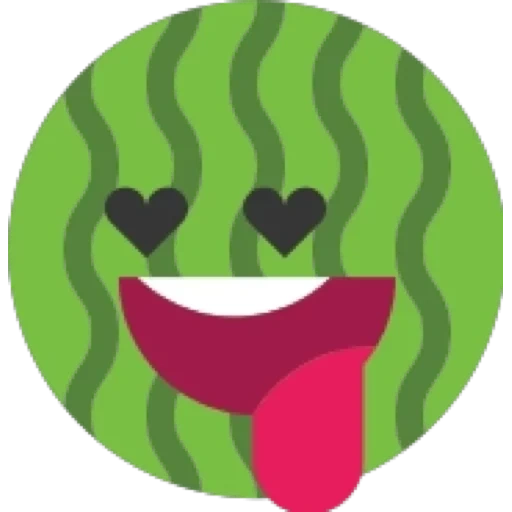 watermelon, boy, lovely emoticons, cartoon watermelon, cartoon watermelon