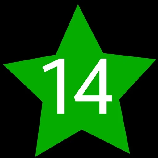 star, dark, badge en forme d'étoile, symbole étoile, green star
