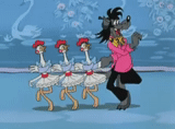 okay wait, all right wait a minute, okay wait 11, wait the wolves are dancing, okay wait cartoon 1985