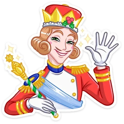 nutcracker, a set of stickers nutcracker, nutcracker mouse king