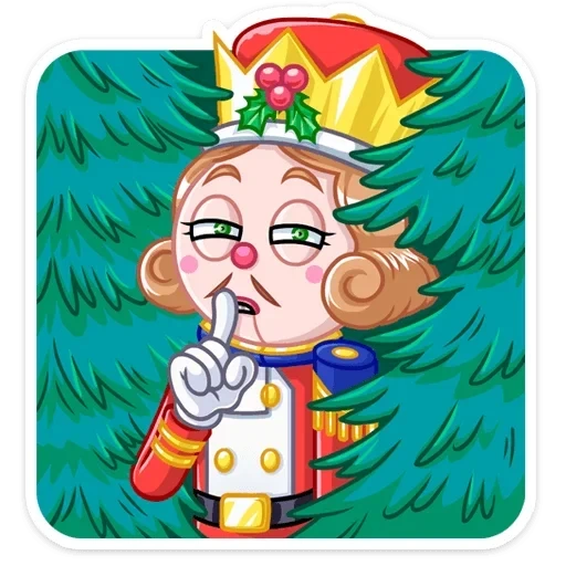 nutcracker, nutcracker stickers, nutcracker mouse king