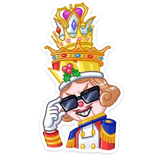 nutcracker, nutcracker stickers, a set of stickers nutcracker