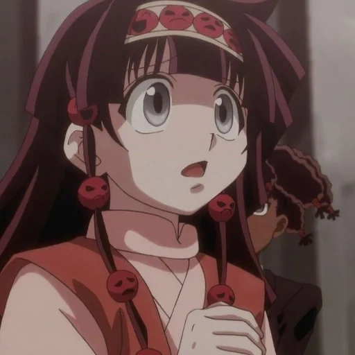 aluca, alluca zoldick, alluka zoldyck, animação elisabetana, personagem de anime