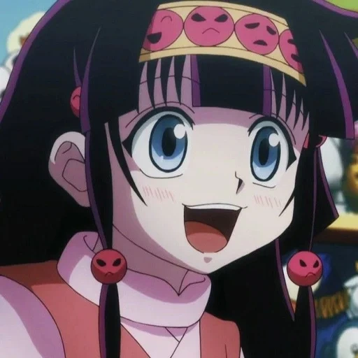 alluka, alluka zoldik, alluka zoldyck, karakter anime, hunter x hunter 3