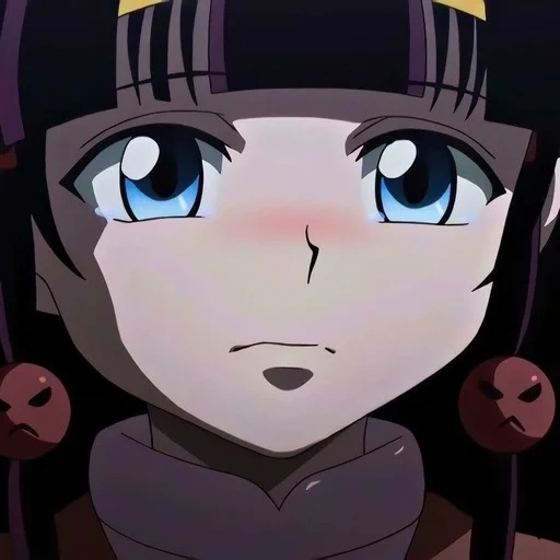 criatividade de animação, animação fofa, alluca zoldick, personagem de anime, hunter x hunter alluka