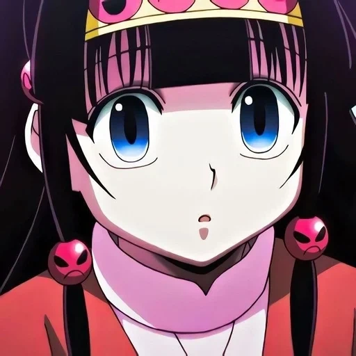 zordik alluca, anime girl, alluka zoldyck, anime fille anime, chasseur x chasseur 3