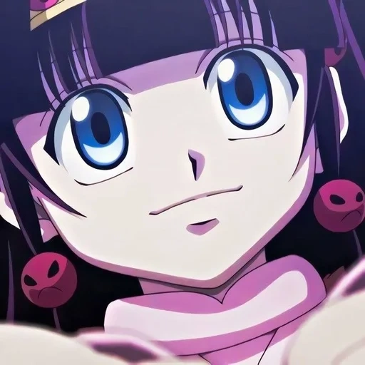 alluka zoldyck, personnages d'anime, aluca ii, chasseur x chasseur 3, hunter hunter alluka skrin