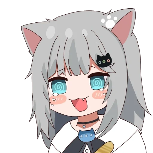 anime, anime neko, chen chibi, i personaggi degli anime, manaki menzhiro noko arte